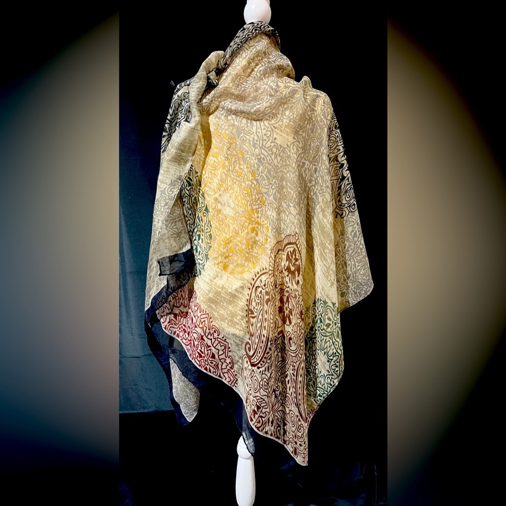 Beautiful transitional fall scarf